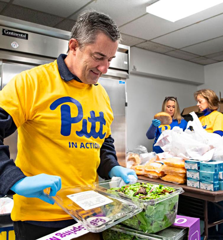 Pitt Staff Volunteers